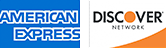 Accepting Visa, Mastercard, Discover and American Express